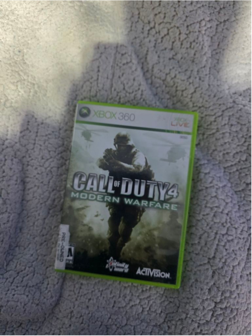 Activision Call of Duty 4 Modern Warfare Xbox 360 Video Game One Size Gre